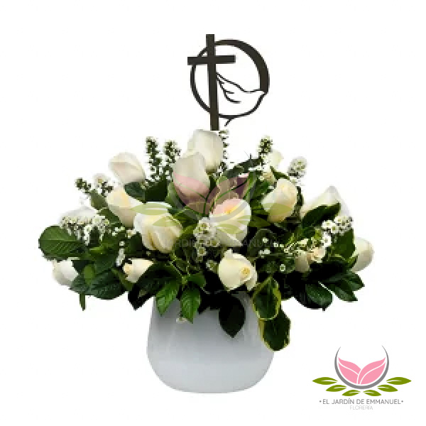 ARREGLO FLORAL FUNEBRE