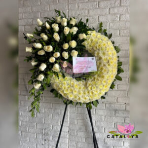 CORONA FÚNEBRE BONNY ( ESPECIAL )