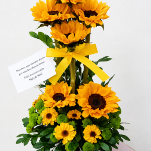 🌻 Arreglo Floral de Girasoles Premium