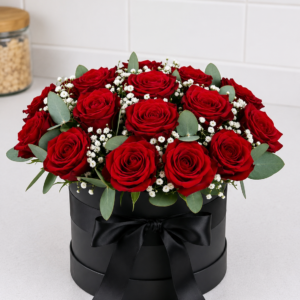 Box de 24 Rosas Rojas